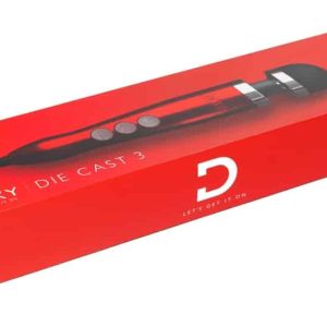 Doxy Massagestab Die Cast 3 - Ultrastark & Multispeed rot