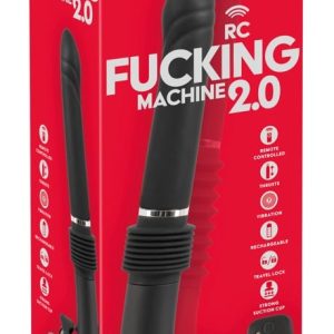 You2Toys Stoßvibrator RC 2.0 - Kabellose Fernbedienung, 7 Vibrationsmodi, 3 Stoßgeschwindigkeiten Schwarz/Silber