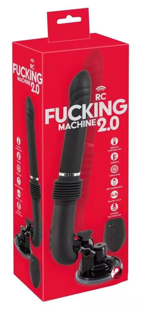 05989920000_verp You2Toys Stoßvibrator RC 2.0 - Kabellose Fernbedienung, 7 Vibrationsmodi, 3 Stoßgeschwindigkeiten Schwarz/Silber