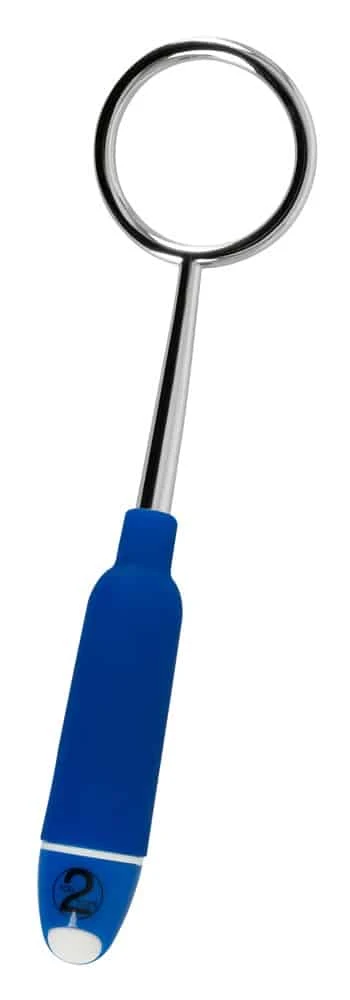 You2Toys - Eichelvibrator mit 7 Vibrationsmodi Blau/Silber You2Toys - Eichelvibrator mit 7 Vibrationsmodi Blau/Silber