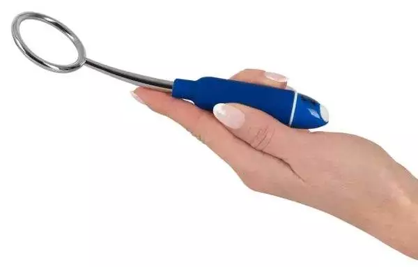 You2Toys - Eichelvibrator mit 7 Vibrationsmodi Blau/Silber You2Toys - Eichelvibrator mit 7 Vibrationsmodi Blau/Silber