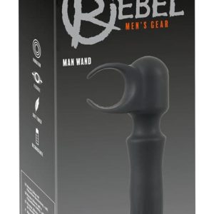 Rebel Man Wand - Kraftvoller Massagestab mit Masturbator-Ring