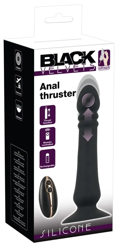 05999800000_verp Black Velvets - Anal Thruster: Stoßvibrator für intensive Action im Hinterstübchen