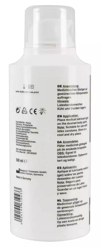 Fisting Gel 500 ml + Cleaner Fisting Gel 500 ml + Cleaner