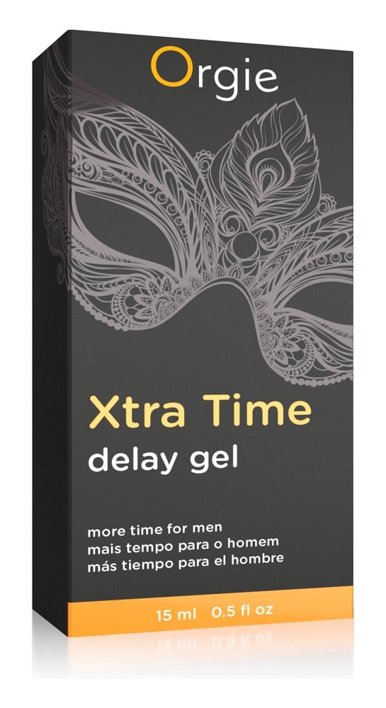 Orgie Xtra Time Delay Gel - Verlängert Vergnügen, herabgesetzte Empfindsamkeit, für Mann, 15 ml (15 ml)