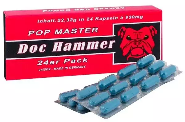 Doc Hammer Power-Kapseln 3er-Pack blau 23,16 g 24 Stück