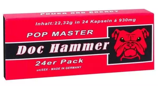 Doc Hammer Power-Kapseln 3er-Pack blau 23,16 g 24 Stück
