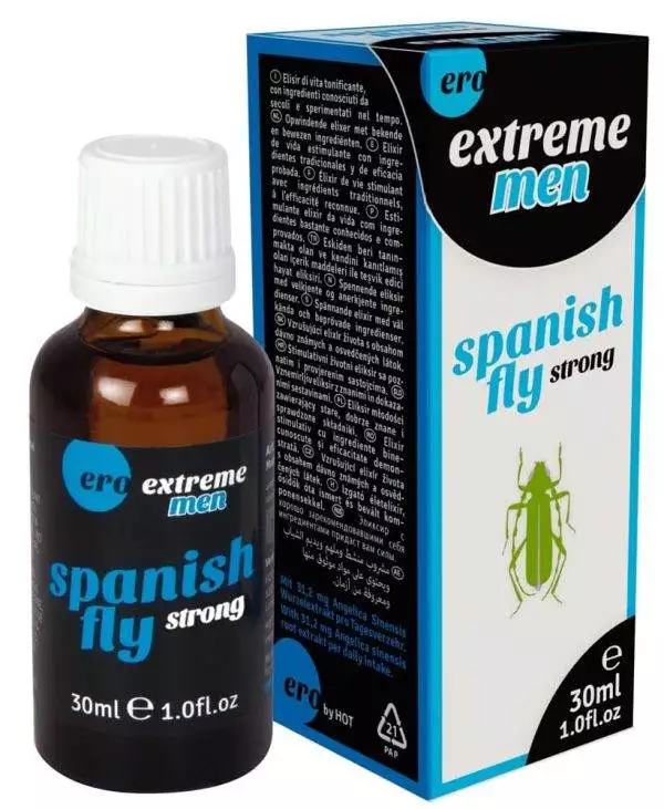 HOT Spain Fly - Nahrungsergänzungsmittel für den Mann (30ml) transparent 30 ml HOT Spain Fly - Nahrungsergänzungsmittel für den Mann (30ml) transparent 30 ml