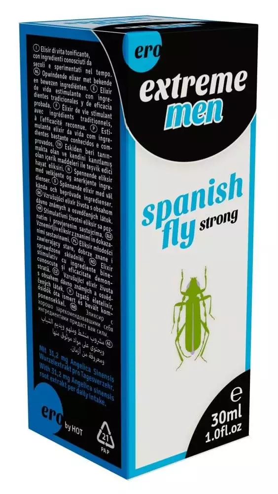 06154200000_verp HOT Spain Fly - Nahrungsergänzungsmittel für den Mann (30ml) transparent 30 ml