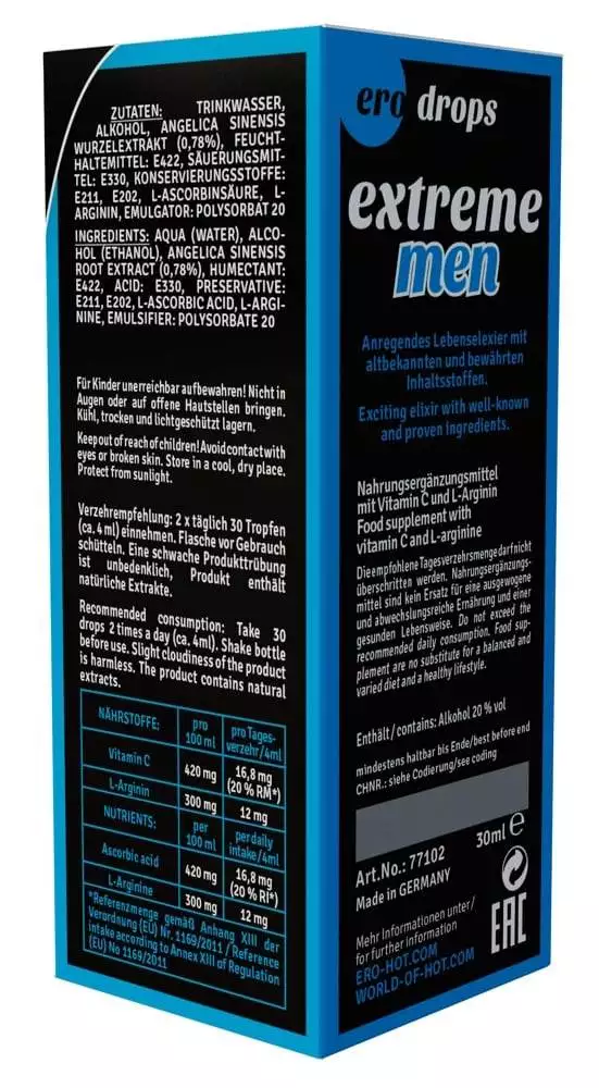 HOT Spain Fly - Nahrungsergänzungsmittel für den Mann (30ml) transparent 30 ml HOT Spain Fly - Nahrungsergänzungsmittel für den Mann (30ml) transparent 30 ml