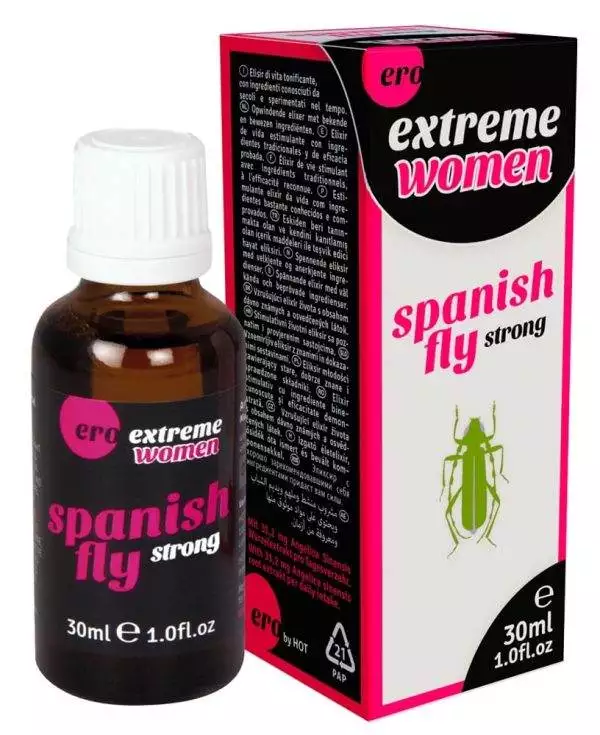 HOT Spain Fly - Nahrungsergänzungsmittel für Frauen (30 ml) transparent 30 ml