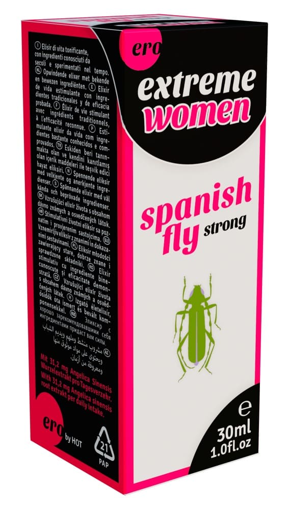 HOT Spain Fly - Nahrungsergänzungsmittel für Frauen (30 ml) transparent 30 ml