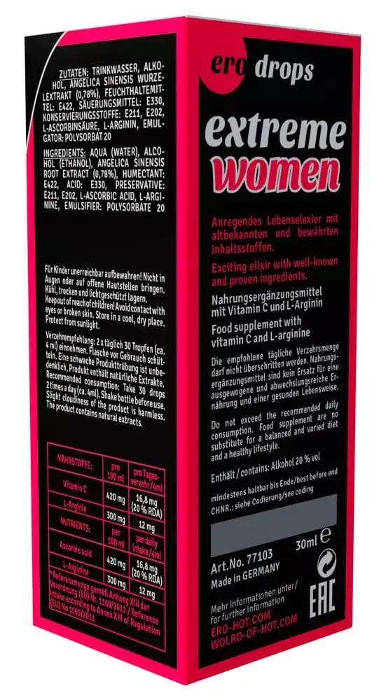 HOT Spain Fly - Nahrungsergänzungsmittel für Frauen (30 ml) transparent 30 ml