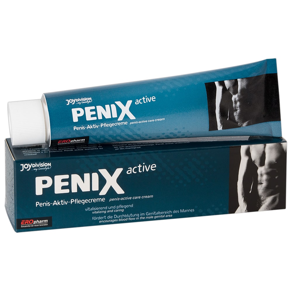 Joydivision Präparate - PeniX active: Aktive Pflege für Penis und Hoden (75 ml)