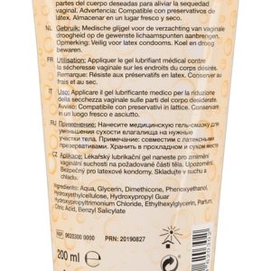 Flutschi Gleitgel - Langanhaltendes Vergnügen, vegan & glutenfrei Ambra (200 ml)