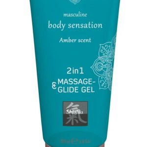 HOT Shiatsu - Amber Scent Massage & Gleitgel Ambra (200 ml)