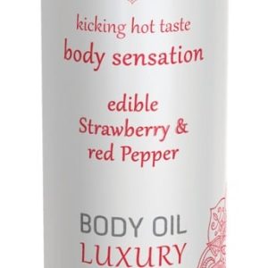 HOT Shiatsu - Sinnliches Massageöl Erdbeere/Pfeffer (75 ml)