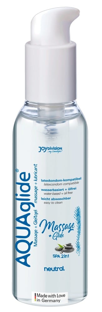 Joydivision AquaGlide Massage+Glide - Exquisite Gleit- & Massage-Eigenschaften ohne (200 ml)