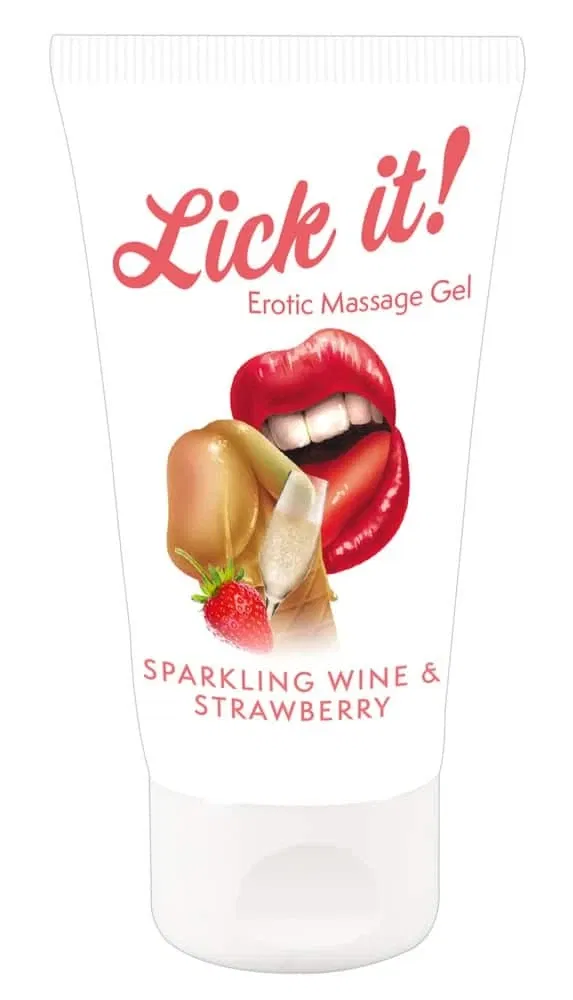 Lick it! Erdbeer-Sekt Gel 50 ml Erdbeere/Sekt (50 ml)