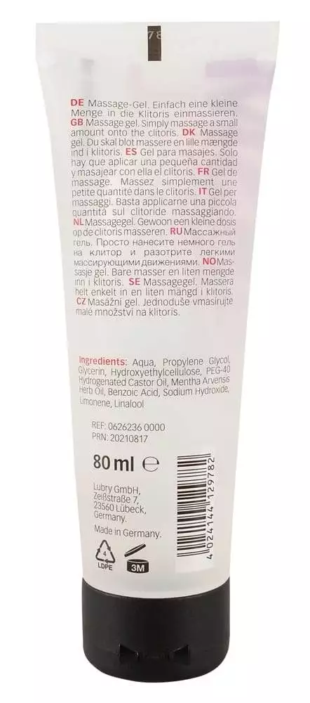 Just Play Orgasm Gel - Erregendes Intim-Massage-Gel mit Minz-Öl (80 ml) Just Play Orgasm Gel - Erregendes Intim-Massage-Gel mit Minz-Öl (80 ml)