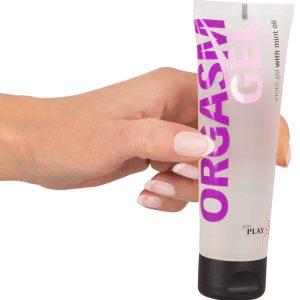 Just Play Orgasm Gel - Erregendes Intim-Massage-Gel mit Minz-Öl (80 ml)