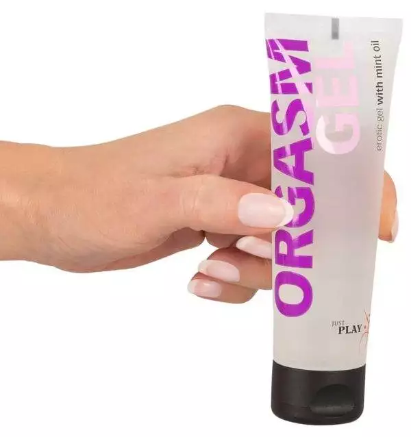 Just Play Orgasm Gel - Erregendes Intim-Massage-Gel mit Minz-Öl (80 ml) Just Play Orgasm Gel - Erregendes Intim-Massage-Gel mit Minz-Öl (80 ml)