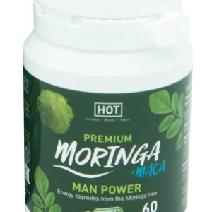 HOT Pure Moringa + Maca Man Power - Nahrungsergänzungsmittel, 60 Kapseln