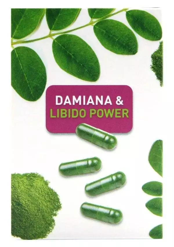 HOT BIO Moringa Man Power - Nahrungsergänzung für aktives Sexleben 41 g 60 Stück