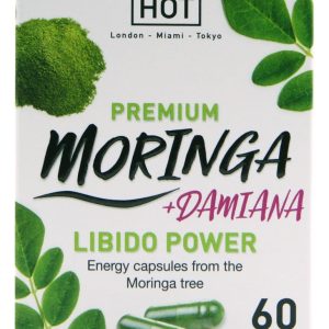 HOT BIO Moringa Man Power - Nahrungsergänzung für aktives Sexleben 41 g 60 Stück