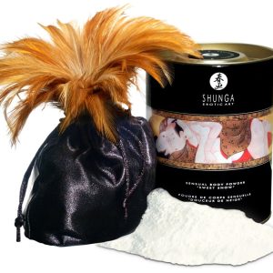 Shunga Sweet Snow - Luxuriöser Körperpuder mit Blazing Cherry Aroma Blazing Cherry (228 g)