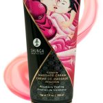 Shunga Kissable Massage Cream - Himbeer Feeling Raspberry Feeling (200 ml)