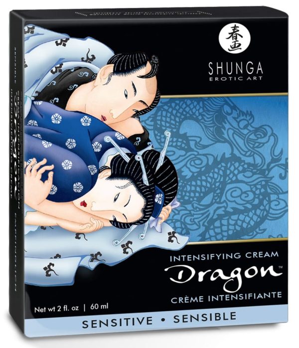 Shunga Dragon Sensitiv Creme - Luxuriöse Penispflege (60 ml)