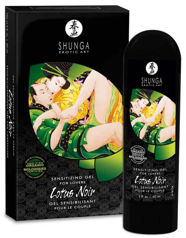 Shunga Lotus Noir - Intensive Orgasmen & verbesserte Hautfeuchtigkeit (60 ml)