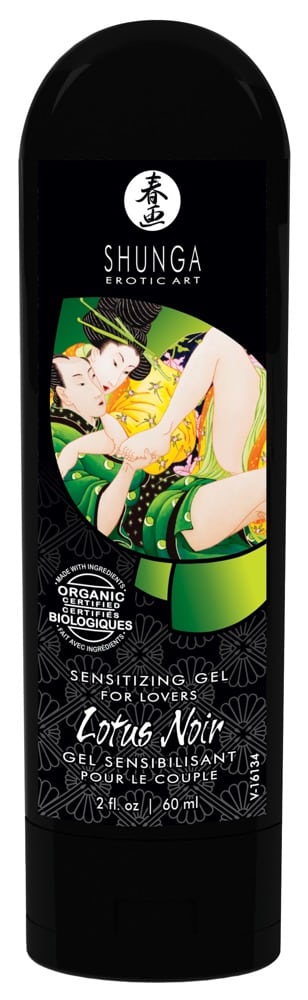 Shunga Lotus Noir - Intensive Orgasmen & verbesserte Hautfeuchtigkeit (60 ml)