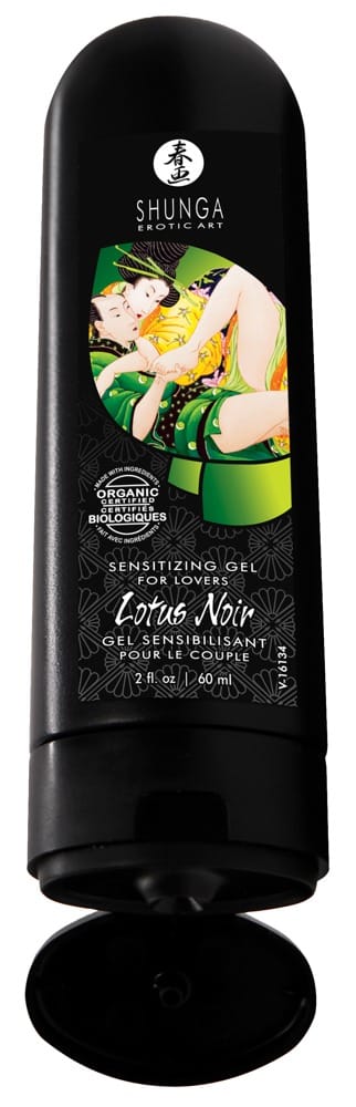 Shunga Lotus Noir - Intensive Orgasmen & verbesserte Hautfeuchtigkeit (60 ml)