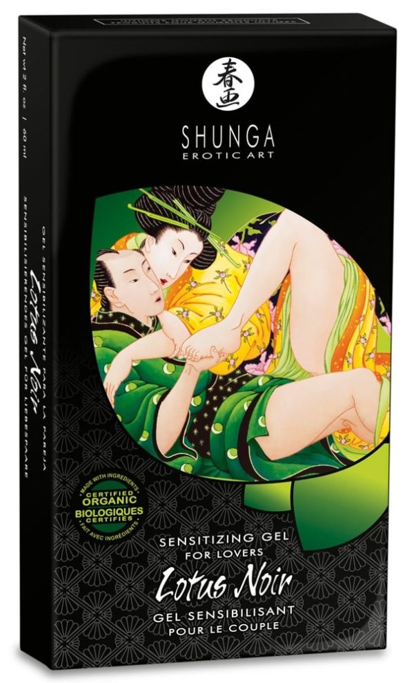 Shunga Lotus Noir - Intensive Orgasmen & verbesserte Hautfeuchtigkeit (60 ml)