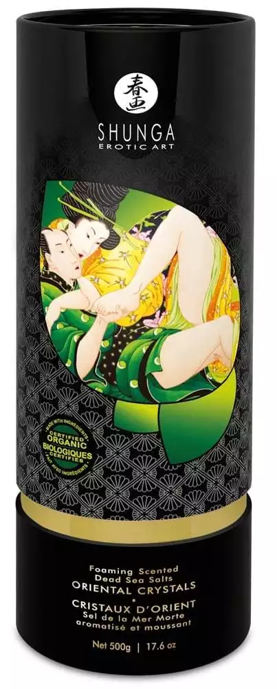 Shunga Oriental Crystals Lotus Flower - Luxuriöses Badesalz Lotus Flower (600 g)