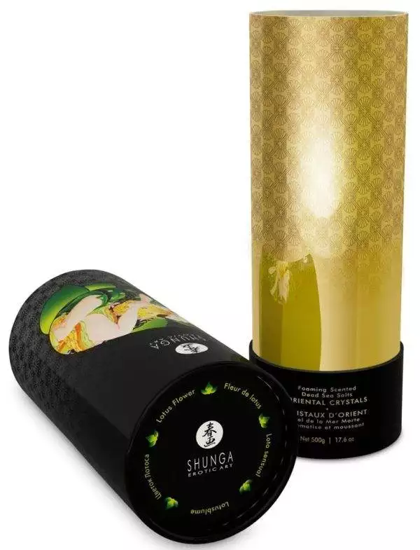 Shunga Oriental Crystals Lotus Flower - Luxuriöses Badesalz Lotus Flower (600 g)