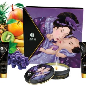 Shunga Geisha's Secret Kit - Sinnliche Massage & Liebesspiele Exotic Fruits