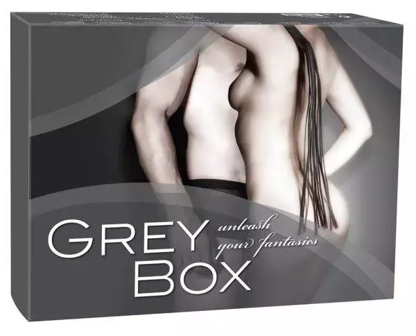 Bondage-Set Grey Box - 9-teiliges Toy-Set für prickelnde Verführung bunt