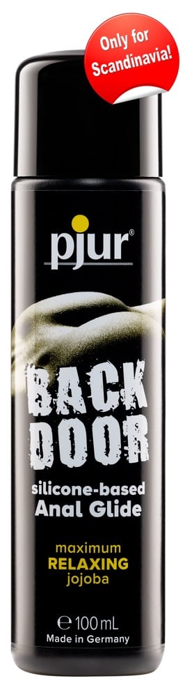 pjur Backdoor Silicone - Silikonbasiertes Gleitmittel für Analbereich ohne (100 ml)