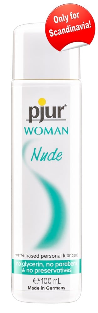 pjur Woman Nude - Hochwertiges Gleitgel auf Wasserbasis (100 ml)