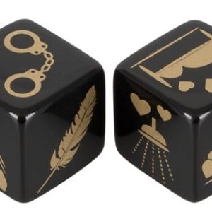 Erotic Dice Set - 4er Würfelset mit Motiv-Aufdruck (4 Stück)