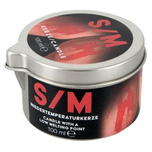 S/M Candle Rote Niedertemperaturkerze 100ml ohne (100 ml)