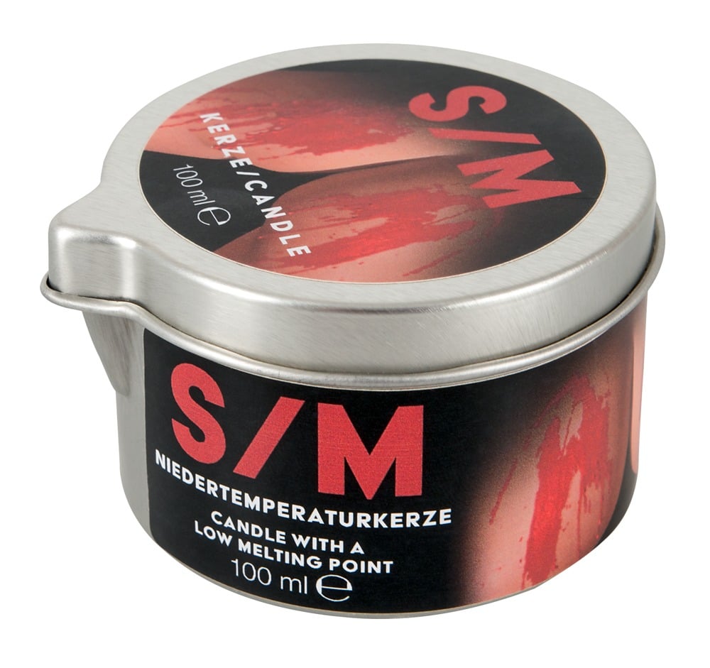 S/M Candle Rote Niedertemperaturkerze 100ml ohne (100 ml)