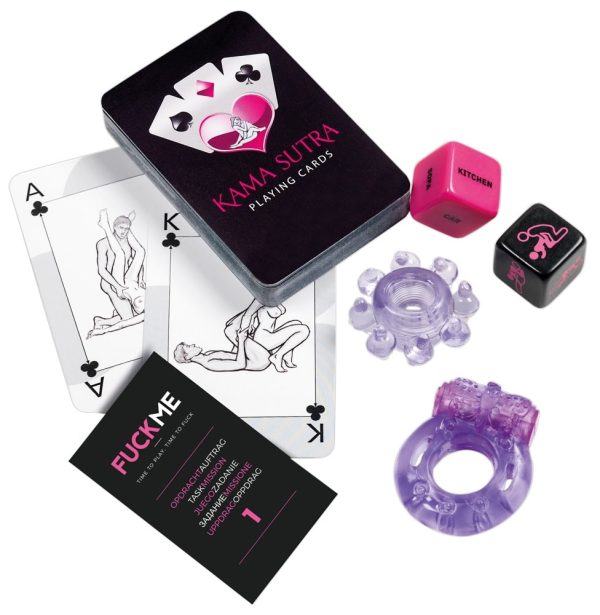 tease & please - Lustspiel für Paare mit Kamasutra-Kartenspiel und Sex-Würfel (11 Teile)