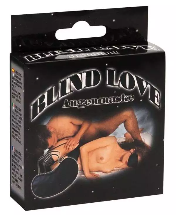 07704000000_verp Blind Love Augenmaske - Blickdicht, komfortabel, ideal für erotische Spiele (1 Stück)