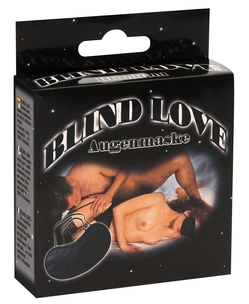 Blind Love Augenmaske - Blickdicht, komfortabel, ideal für erotische Spiele (1 Stück)