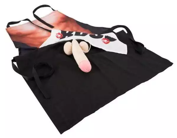 SexyChef Erotische Schürze Bunt (1 Stück)