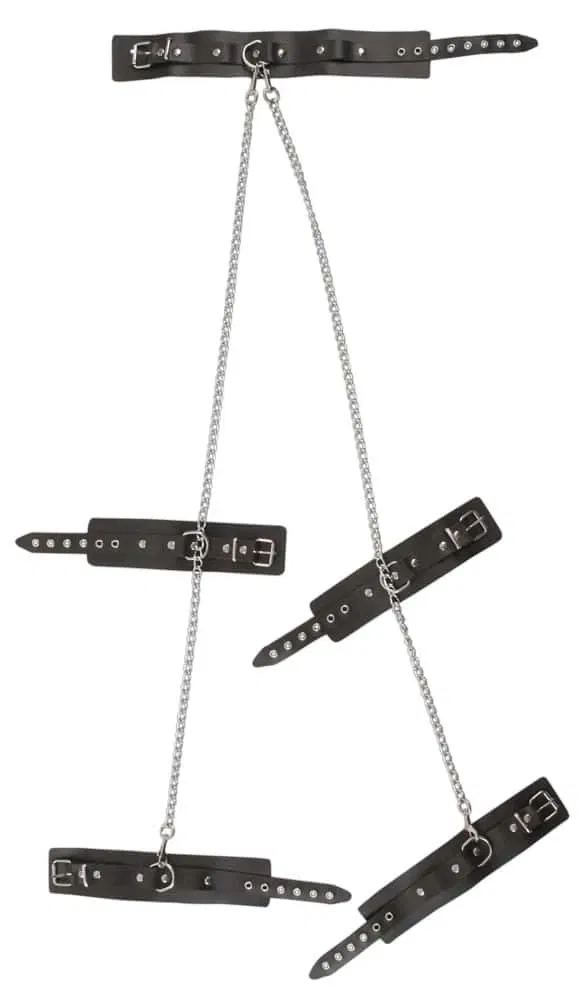 ZADO Ganzkörperfessel - Leder All-Over-Fessel